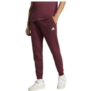 adidas Essentials joggingbroek voor heren met gemêleerd motief, Shadow Red Melange, L Lang