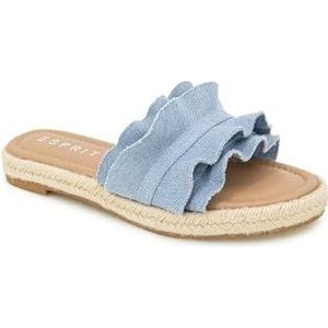 Esprit Annie Slip-sandalen voor dames, Lichtblauw, 40 EU