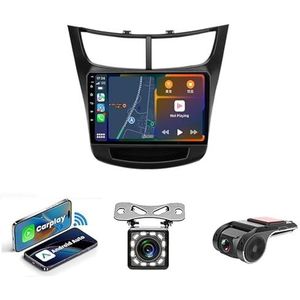 9-inch Touchscreen Autoradio Met Bluetooth Autoradio Voor Chevrolet Sail aveo 2015-2018 Plug en Play Android 14 2 Din Autoradio Radio Android Automatische Bluetooth USB RVC SWC(NF-1 WIFI 1G+32G)