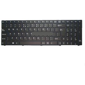 Laptoptoetsenbord voor MEDION voor AKOYA P7653 MD61192 MD61193 MD61246 MD61247 Blauwe rand Duits/België BE/Engelse gebruikersinterface/Zwitsers-Duits(English UI)