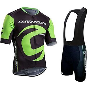 Fietsen Korte Pak Heren Fiets Jersey Set Zomer MTB Kleding en Bib Shorts Siliconen Gewatteerde Fietsen Kleding voor Mannen Pro Team