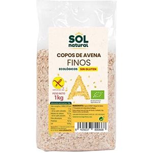 Organic family gluten-free fine oat flakes 1 kg