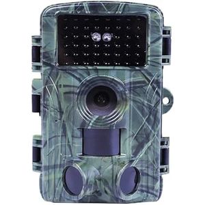 60MP WIFI Outdoor Jacht Trail Camera PR1600 4K Wildlife Cam Track Bewegingsgeactiveerde Infrarood Nachtzicht Waterdichte Fotoval Nauwkeurige Opname Heldere Beelden(PR1600)