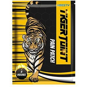 Pijnstillende pleister, 8-delige langdurige pijnstillende pleister voor rugpijn, waterdichte schouderhals Lumbale knie-hitteverlichtingspleisters voor spierpijn, comfortabele artritis-verlichtingsplei