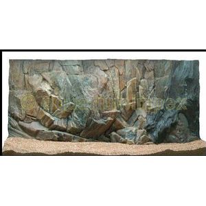 Aquarium 3D achterwand S. Rotswortel 80x40 cm 80 3D