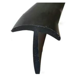 1/2/3,0 m T-vormige voegvuller, afdichtstrip van siliconenrubber voor deuren, ramen en glas, T-type slootvoeg, antibotsingskitstrip - T-87 20x20mm - 1M