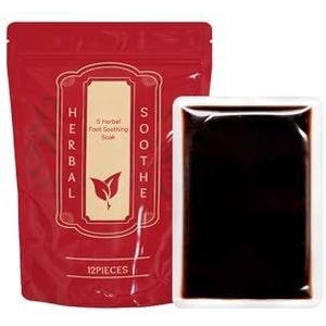 Kruidenvoetverzorgingsset - Zachte, Hydraterende Detox-voetbad For Dagelijkse Verzorging, Verlicht Vermoeidheid En Stijfheid