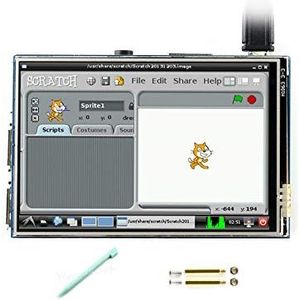 Waveshare 3.5 inch 480x320 TFT LCD Display IPS Touch Screen Monitor for Raspberry Pi B+/2B/3B/3B+ Support Raspbian/Ubuntu/Kali