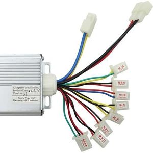Besturingseenheid, elektrische step, borstelloze controller, 36 V, 48 V, 1000 W, met draaigasgreep met snelheid, sleutel voor fietsaccessoires, elektrische step (48 V, 1000 W)