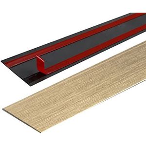 Molding Trim Gemetalliseerde Afwerking Kit Strip, 9,8ft zelfklevende muurrandstrip, gemetalliseerde lijst en wandversiering, flexibele ultradunne decoratieve rand spiegelachtig afgewerkt(Gold Brushed,