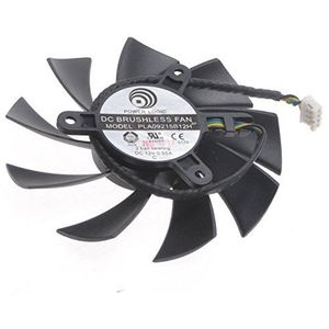 PLA09215B12H 4Wire 4-pins 12V 0,55A 87mm grafische kaartventilator voor N560 570 580GTX HD6870 grafische kaart koelventilator