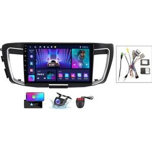 Android 13 systeem 2 Din Autoradio Stereo voor Honda Accord 9 CR 2012-2018 9 inch touchscreen met GPS Navigatie Carplay Android Auto/Bluetooth 5.0/FM AM RDS Radio/4G WiFi/DSP(A,NF-1)