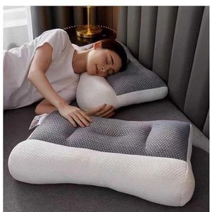 HINNVCL Kussen voor slaapapneu, orthopedisch diep slaapkussen, Pro Ease slaapapneukussen, ergonomisch kussen voor nek en schouder, kussen voor zij-, rug-, buikslapers