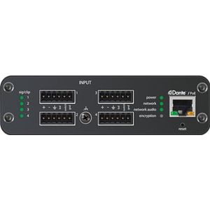 Shure ANI4IN-BLOCK audioconverter zwart