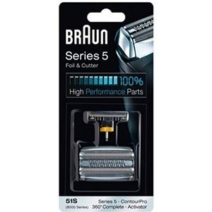 Braun - Series 5 51S - Scheerkopset - Zilver