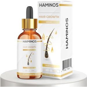 Hair Growth Serum BIO EN VEGAN met Rozemarijn, Ginseng, Gember en Peptiden – Stimuleert en Versterkt – Tegen Haaruitval en Revitaliserend - UNIEKE FORMULE (50 ml)