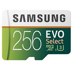 Samsung Evo Select MicroSDXC UHS-I Geheugenkaart Incl. SD-Adapter, 256GB