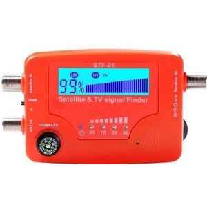 2-in-1 Satelliet- En Tv-signaalzoeker LCD Digitale Satellietzoeker TV-antenne Signaalsterktemeter Signaalzoekmeter Gebruiksvriendelijk