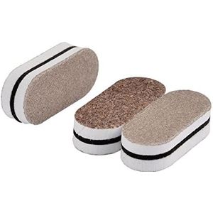 Nagelvijl Schuren Buffer Blok, 100 stuks Multicolor Dubbelzijdige Mini Spons Nagelvijl Buffer Blok Nail Art Bestanden (100 stuks Bruin)