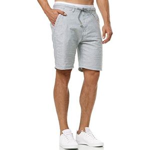 INDICODE JEANS - Broek - Pastelgroen - Krijtstrepen - Knielengte - Regular Fit