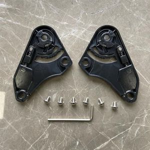 Motorhelm vizier lens, Helm Vizier, TT-Course Schild Gesp Versnellingsbak Basisplaat for KYT TTCOURSE Helm Accessoires Onderdelen