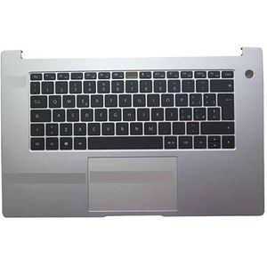 Zilveren PalmRest & Italiaans IT-toetsenbord voor HUAWEI voor MATEBOOK D 15 BoB-WAI9 -WAI9A