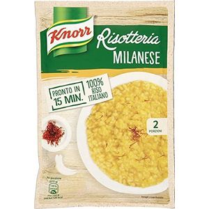 15x Knorr Risotto alla Milanese rijst saffraan 175g 100% Italiaanse kant-en-klare gerechten