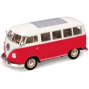 CARS & CO COMPANY 327 5621 - Welly VW Bus '62, rood