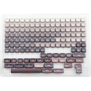 QPSJXN MOA Profiel PBT Keycap Set 134 voor Mechanische Gaming Toetsenborden MX (JP Bagged M134-G)
