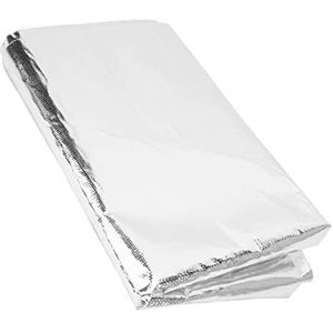Heat Shield Wrap Tape, Duurzaam Brede Toepasbaarheid Gemakkelijk Te Verwijderen Thermische Isolatie Plakband Uitstekende Reflectie voor Zitvlak (Zilver)
