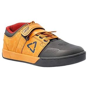 Leatt Unisex Chaussures 4.0 Clip Mountainbikingschoen, geel, 44 EU