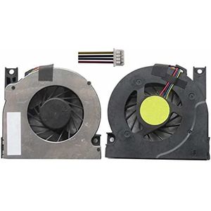 Laptop CPU koelventilator Voor For ASUS A7 A7C A7Cb A7Cc A7Cd A7D A7Db A7Dc A7F A7G A7J A7Jb A7Jc A7K A7M A7S A7Sn A7Sv A7T A7U A7V A7Vb A7Vc Zwart