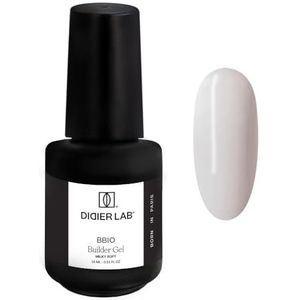 DIDIER LAB BBIO Builder Gel in a Bottle - Milky Soft - Schone formule vrij van HEMA en TPO - Zelfnivellerende opbouwgel voor gelnagels - LED UV-gel ter versterking van nagels - 15ml
