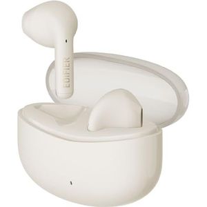 Edifier X2s Bluetooth hoofdtelefoon, draadloze Bluetooth 5.3 in-ear hoofdtelefoon, dynamische 13 mm drivers, AI-omgevingsruisonderdrukking, individueel geluid, IP54 waterdicht oortelefoon - grijs