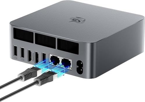 Beelink EQR6 - Mini PC - AMD Ryzen™ 5 6600U - 32GB LPDDR5 - 1TB SSD - Windows 11 Pro - 4K & WiFi 6