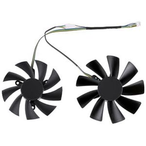 87MM GA92S2H 0.35A 100MM GAA8S2U .45A Koelventilator voor ZOTAC voor GAMING voor GeForce RTX2070 RTX 2070 OC Mini Videokaartkoeler(Black 2-Fan)