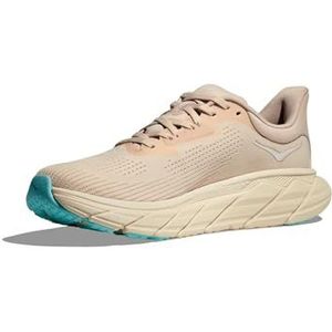 HOKA Arahi 7 Sneaker voor dames, Vanille creme, 5.5 UK Wide