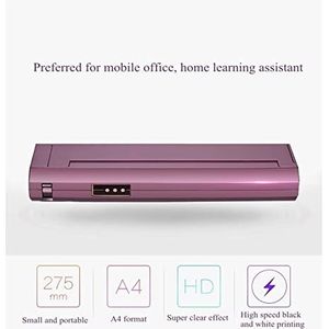 Handheld Inkjet -printer Nieuwe Tattoo Printer Mini Kleine Draagbare Mobiele Tattoo Telefoon Laptop Draadloze Auto Thermische Bluetooth Printer A4 Thermische printer Snel afdrukken zonder vertraging(B