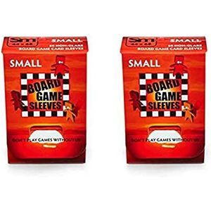 2 Packs Arcane Tinmen Non-Glare Board Game Sleeves 50 ct Small Size Card Sleeves Individual Pack