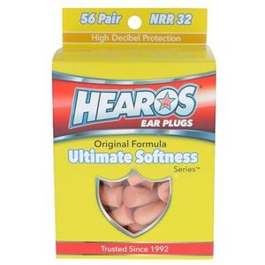 HEAROS Ultimate Softness Series Oordopjes, Beige, 56 paar