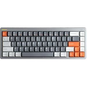 nuphy Halo65 HE Rapid Trigger Gaming Toetsenbord, 65 procent 67 toetsen Bedrade Magnetische Schakelaars Toetsenbord, Hall-effect toetsenbord, Hyper-Snel Instelbare Bediening, RGB Hot-swappable, 8K Hz