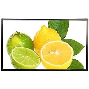 Portret digitale fotolijst 32 inch elektronische digitale fotolijst Eenvoudige installatie digitale fotolijst met 32 ​​GB opslag en SD-kaartsleuf met bewegingssensor (Color : Black)