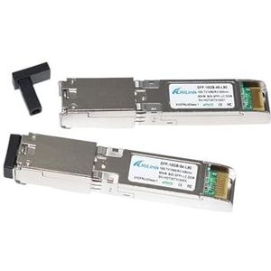 Goed compatibele 10GBASE-BX GBIC Single Core 10G 1490nm/1550nm 80km WDM SFP+ LC (1 paar)