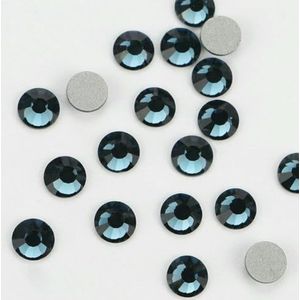 101-133 Koude Fixatie Kristallen Cristales Flatback Zilveren Achterkant Niet Hotfix Strass Voor Tassen Schoenen Kleding Telefoon DIY Nail Art-108 Montana-6mm SS30 288 stuks