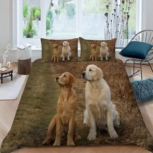 Golden retriever dekbedovertrek - Dekbedovertrekken kopen? | Korting tot 46