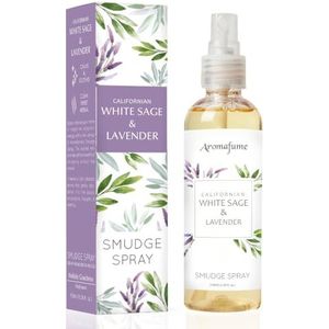 Aromafume Natural Smudge Spray Witte Salie en Lavendel