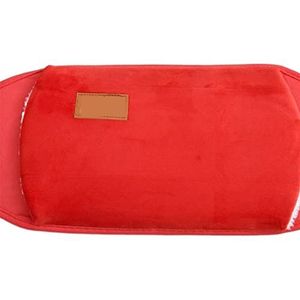 DieffematicRSD Warmwaterkruik Oplaadbare Warmwaterkruik Warme Taille Schat Super Zachte Taille Riem Pluche Warmwaterkruik Cover Handwarmer Warm Paleis (Color : Red)