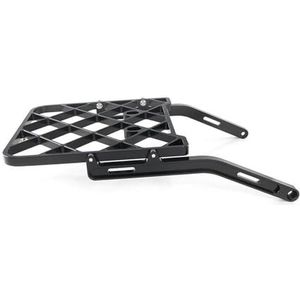 Achterrekken Motorfiets Voor Klx250 Voor Klx250s Voor Klx250sf Voor Klx300 Voor Klx300sm Motorfiets Achter Solo Zadel Bagagerek Ondersteuning Plank Bagagedrager Motorfiets(Black)