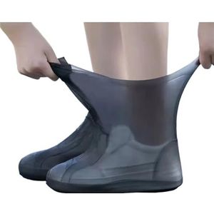 Overschoenen - Zwart - Waterdichte Overschoenen van Latex - Herbruikbaar - Antislip