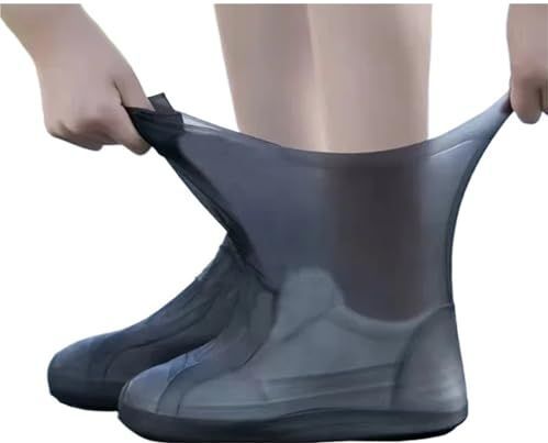 Overschoenen - Zwart - Waterdichte Overschoenen van Latex - Herbruikbaar - Antislip